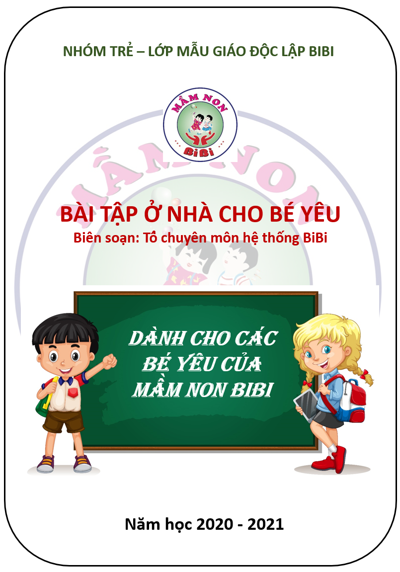 Bài tập ở nhà cho bé yêu